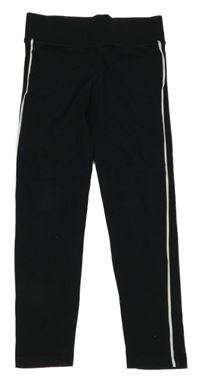 Černé legíny s pruhem M&S