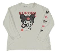 Bílé triko s Kuromi Zara