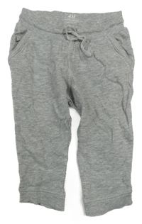 Šedé melírované lehké tepláky H&M