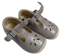Lila kožené sandále Clarks vel. 20