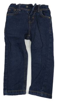 Tmavomodré straght fit rifle Primark