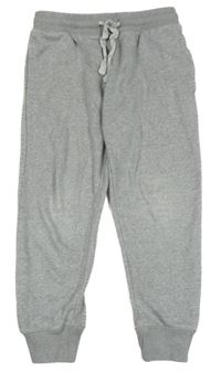 Šedé melírované tepláky H&M