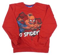 Červená mikina se Spidermanem Marvel