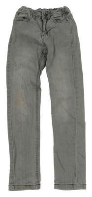 Světlešedé skinny rifle Yigga