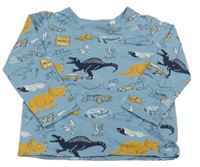 Světlemodré triko s diny C&A