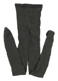 Tmavošedé punčocháče H&M