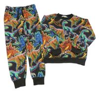 2set - Antracitová mikina s diny + tepláky H&M