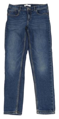 Modré skinny rifle Zara