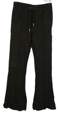 Dámské hnědé teplákové zvonové kalhoty Primark