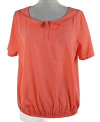 Dámská korálová balonová halenka 