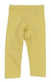 Žluté capri legíny H&M