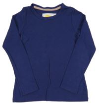 Tmavomodré triko Mini Boden