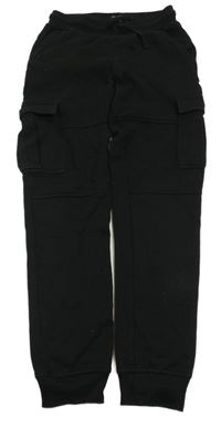 Černé cargo tepláky PRIMARK