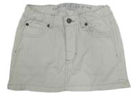 Bílá riflová sukně H&M