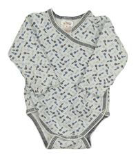 Bílo-modré zavinovací body s draky Pusblu 