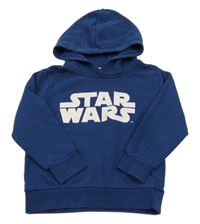 Tmavomodrá mikina s kapucí - Star wars H&M