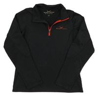 Černé sportovní triko s nápisem