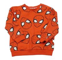 Červená mikina se Spidemanem Marvel