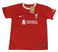 Nové - červeno-bílé funkční fotbalové tričko L.F.C. Nike