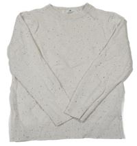 Světlebéžový melírovaný svetr H&M