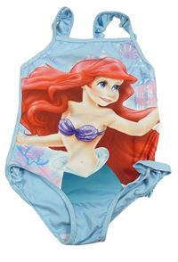 Světlemodré jednodílné plavky s Ariel Disney