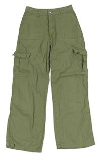 Khaki cargo cuff rifle Primark