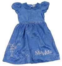 Kostým - Modré šaty - Matilda zn. Tu
