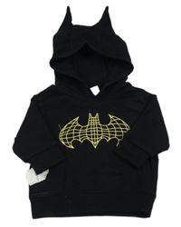 Nové - Černá mikina s Batmanem a kapucí Next