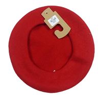 Červený vlněný baret PRIMARK