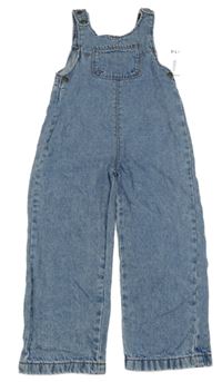 Nové - modré šisované riflové laclové kalhoty George