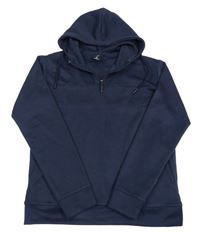 Tmavomodrá thermo mikina s kapucí TOKYO LEE LONDON