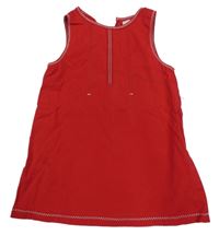 Červené riflové šaty OBaïBi