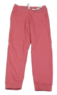 Jahodové teplé tepláky impidimpi