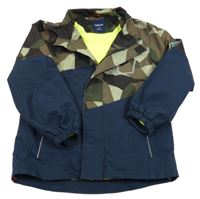 Tmavomodro-army šusťáková jarní bunda Top&Sky Kids