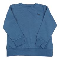 Tmavomodrá mikina s dinosaurem Next