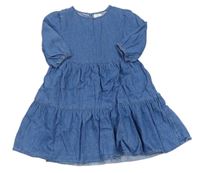 Modré lehké riflové šaty F&F