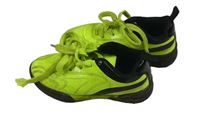 Neonově žluto-černé sportovní boty Primark vel. 24