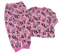 Tmavorůžové vzorované pyžamo s L.O.L. Surprise Primark