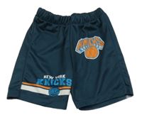 Petrolejové basketbalové kraťasy - NY Knicks Zara