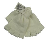 Nové - Krémové bezprsté rukavice