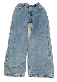 Modré široké rifle F&F