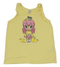 Žlutý top s dívkou Dopodopo