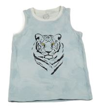 Světlemodré tílko s tygrem