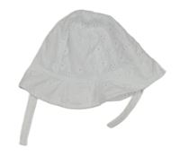 Bílý madeirový klobouk F&F