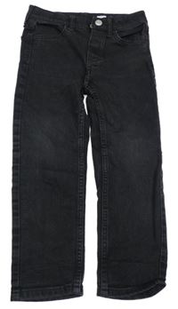 Černé slim fit rifle H&M