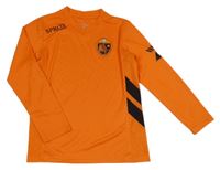 Oranžové sportovní triko s erbem 