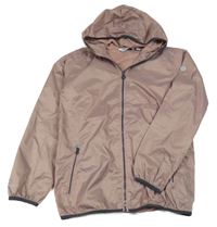 Pudrově fialová šusťáková jarní funkční bunda s logem a kapucí Regatta