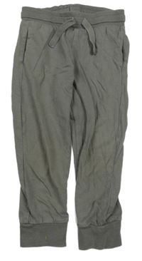 Tmavošedé lehké tepláky H&M