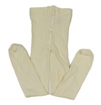 Smetanové punčocháče H&M