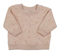 Světlerůžová mikina s hvězdičkami Primark